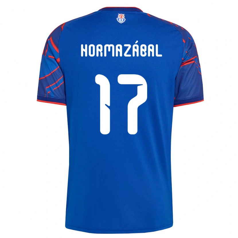 Danxen Dames Fabián Hormazábal #17 Koninklijk Blauw Rood Thuisshirt Thuistenue 2026/27 T-Shirt België