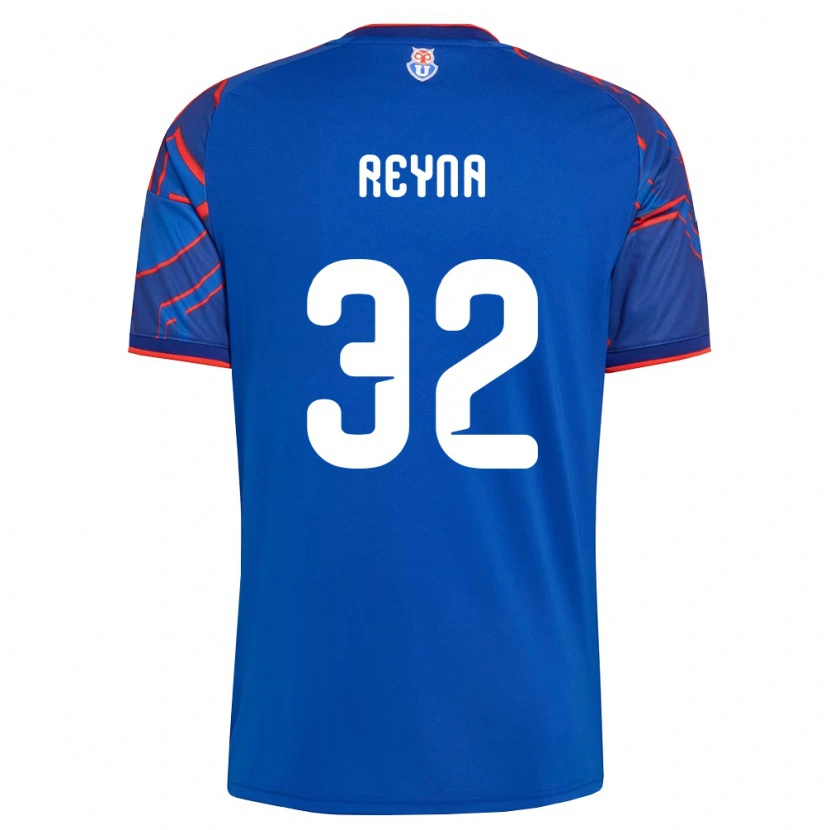 Danxen Dames Gonzalo Reyna #32 Koninklijk Blauw Rood Thuisshirt Thuistenue 2026/27 T-Shirt België