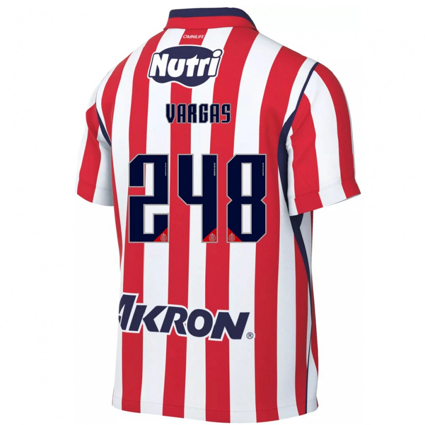 Danxen Dames Uziel Vargas #248 Rood Wit Thuisshirt Thuistenue 2026/27 T-Shirt België