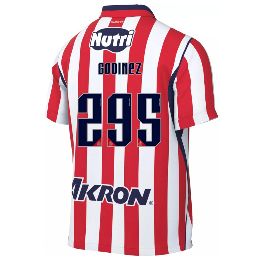 Danxen Dames André Godinez #295 Rood Wit Thuisshirt Thuistenue 2026/27 T-Shirt België