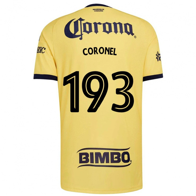 Danxen Dames Ángel Coronel #193 Geel Rood Zwart Thuisshirt Thuistenue 2026/27 T-Shirt België