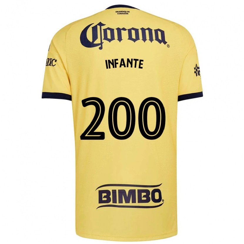 Danxen Dames Armando Infante #200 Geel Rood Zwart Thuisshirt Thuistenue 2026/27 T-Shirt België