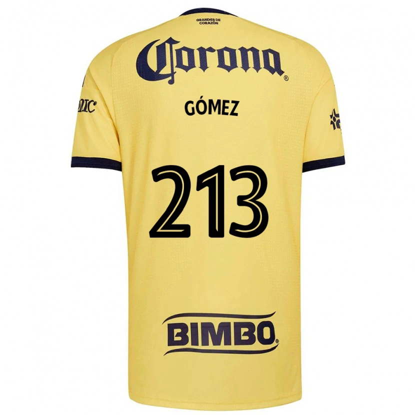 Danxen Dames Adrián Gómez #213 Geel Rood Zwart Thuisshirt Thuistenue 2026/27 T-Shirt België