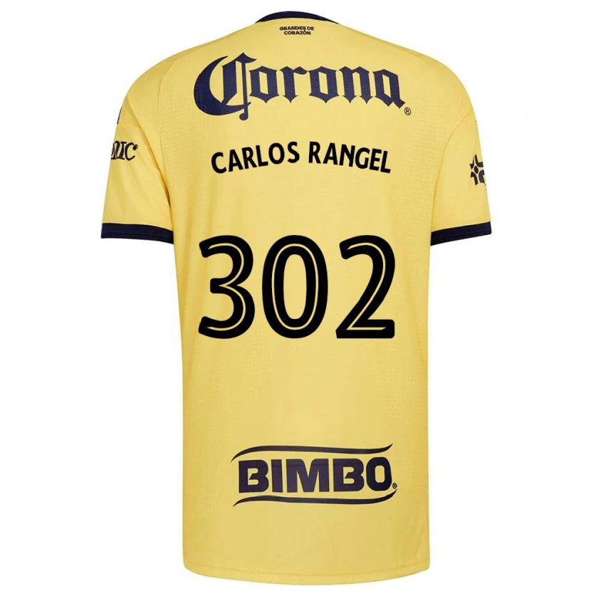 Danxen Dames Juan Carlos Rangel #302 Geel Rood Zwart Thuisshirt Thuistenue 2026/27 T-Shirt België