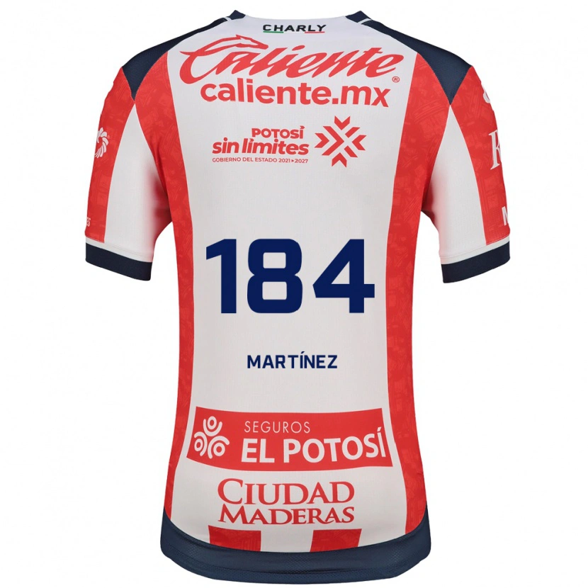 Danxen Dames Braulio Martínez #184 Rood Wit Zwart Thuisshirt Thuistenue 2026/27 T-Shirt België