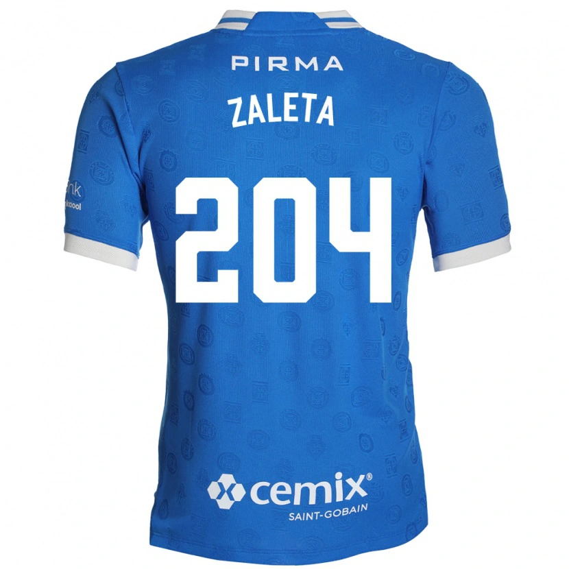 Danxen Dames Mauro Zaleta #204 Blauw Wit Rood Thuisshirt Thuistenue 2026/27 T-Shirt België