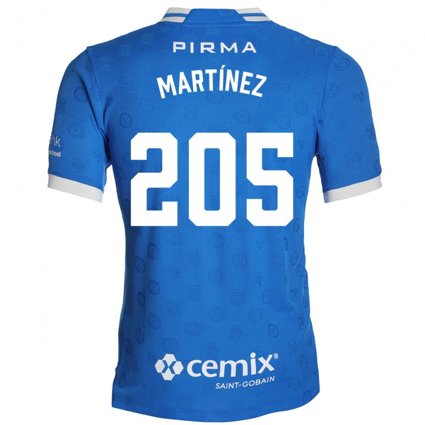 Danxen Dames César Martínez #205 Blauw Wit Rood Thuisshirt Thuistenue 2026/27 T-Shirt België