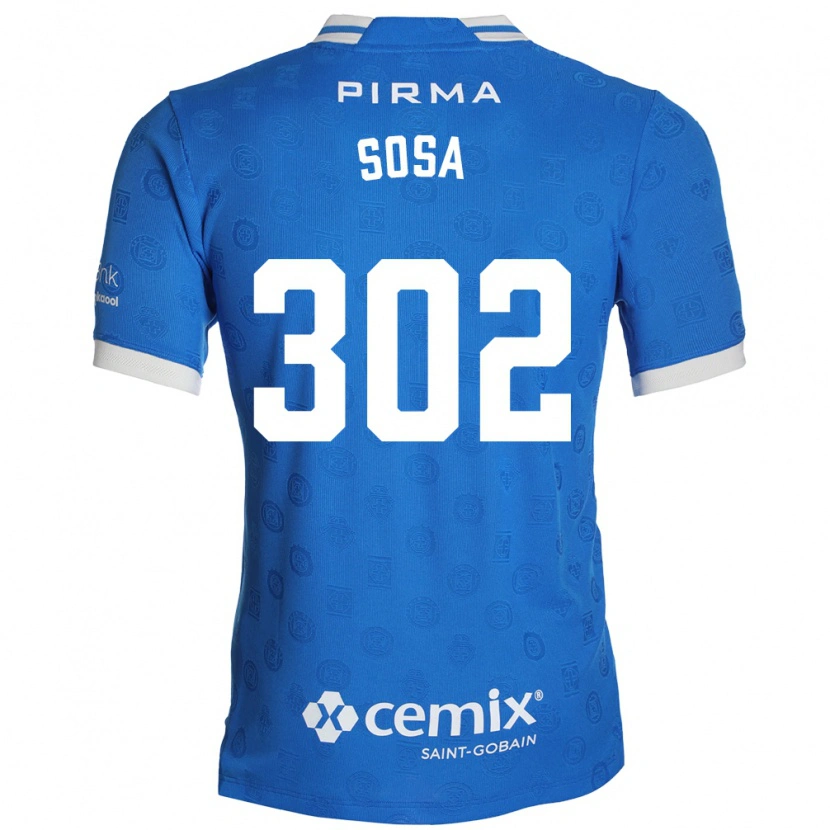 Danxen Dames Dustyn Sosa #302 Blauw Wit Rood Thuisshirt Thuistenue 2026/27 T-Shirt België