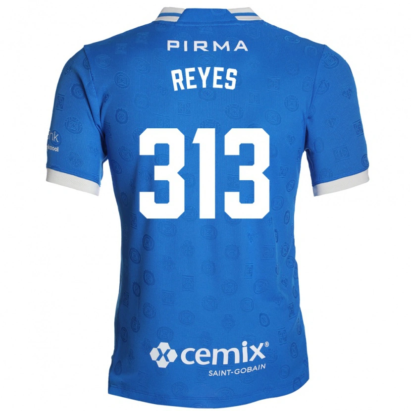 Danxen Dames Ian Reyes #313 Blauw Wit Rood Thuisshirt Thuistenue 2026/27 T-Shirt België