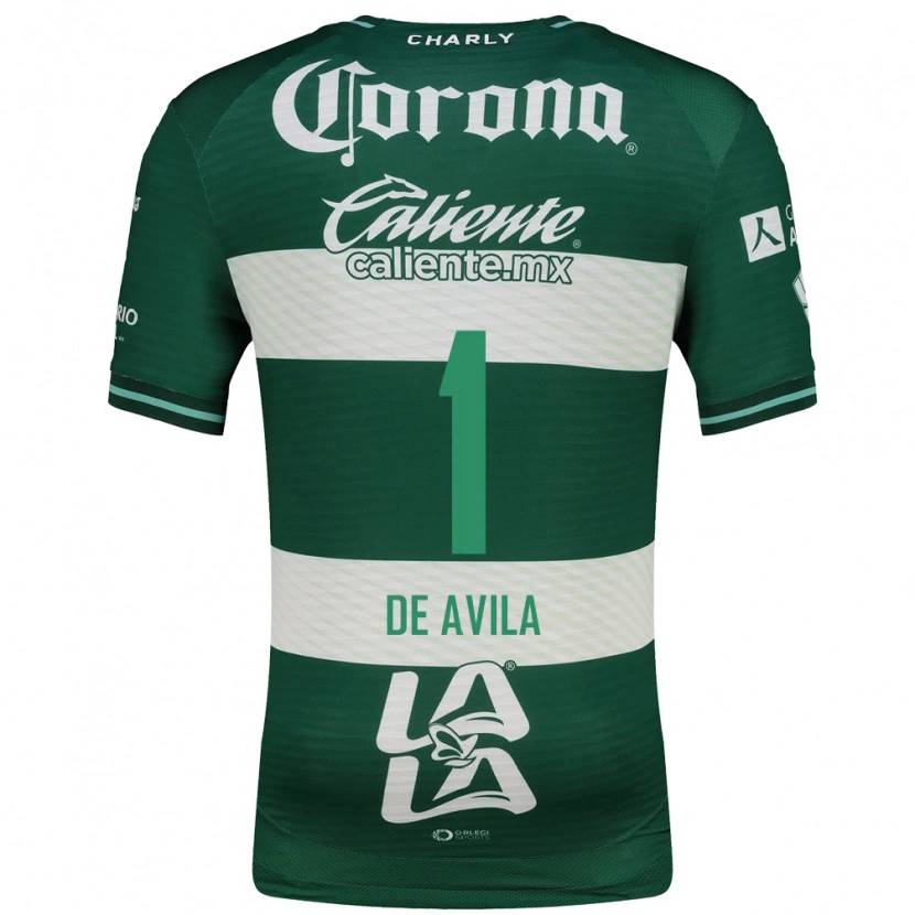 Danxen Dames Hannia De Avila #1 Groen Wit Thuisshirt Thuistenue 2026/27 T-Shirt België
