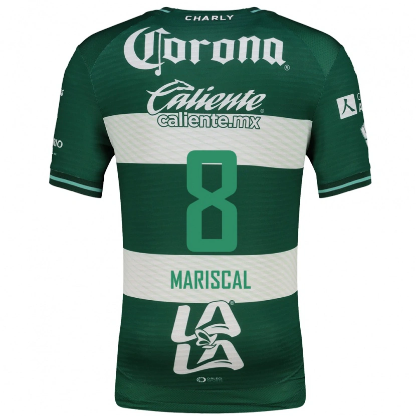 Danxen Dames Salvador Mariscal #8 Groen Wit Thuisshirt Thuistenue 2026/27 T-Shirt België