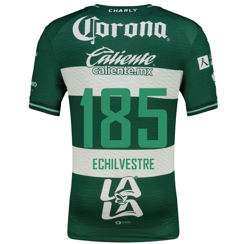 Danxen Dames Juan Echilvestre #185 Groen Wit Thuisshirt Thuistenue 2026/27 T-Shirt België