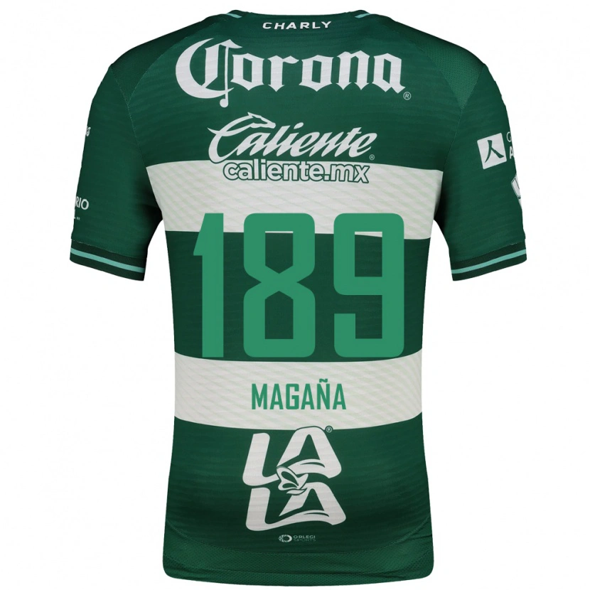 Danxen Dames Emilio Magaña #189 Groen Wit Thuisshirt Thuistenue 2026/27 T-Shirt België