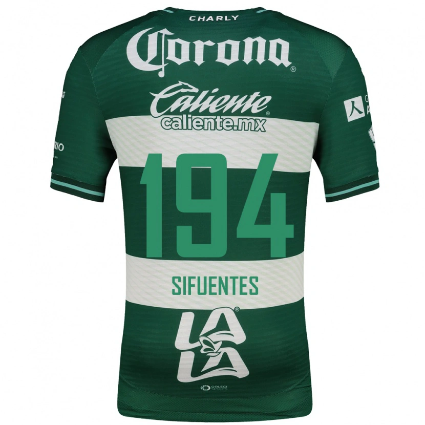 Danxen Dames José Manuel Sifuentes #194 Groen Wit Thuisshirt Thuistenue 2026/27 T-Shirt België