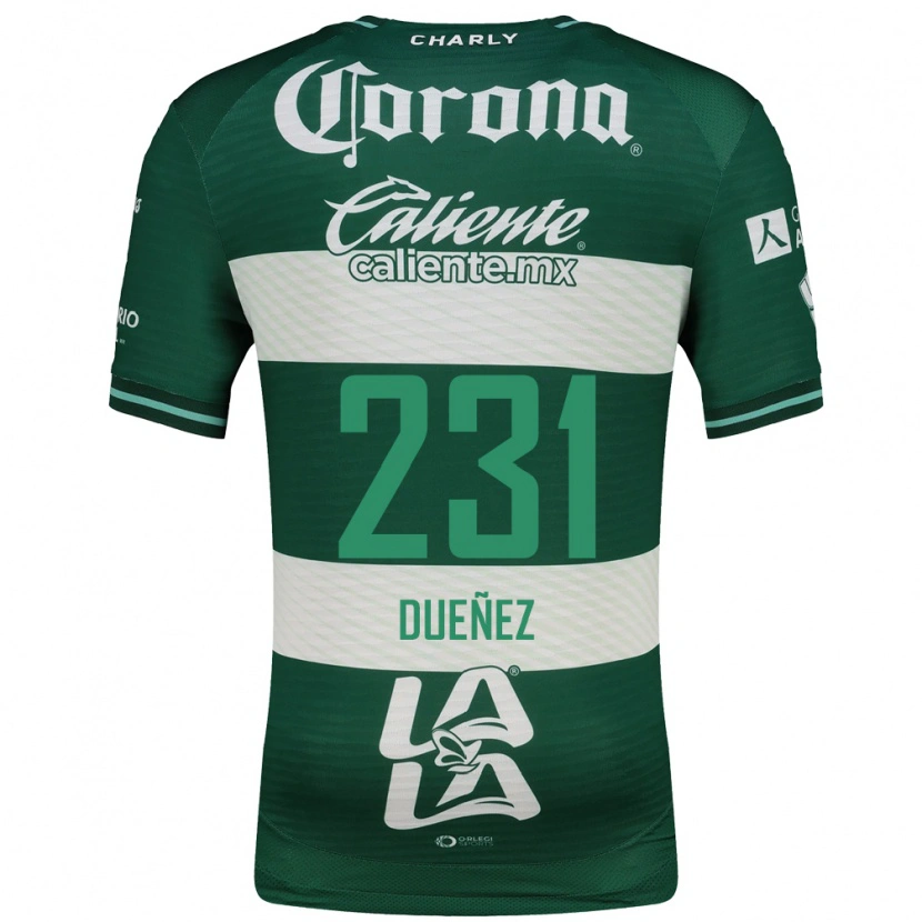 Danxen Dames José Dueñez #231 Groen Wit Thuisshirt Thuistenue 2026/27 T-Shirt België
