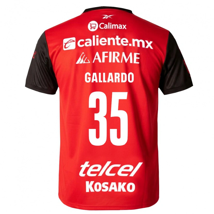Danxen Dames Gloriaisabel Gallardo #35 Zwart Rood Thuisshirt Thuistenue 2026/27 T-Shirt België