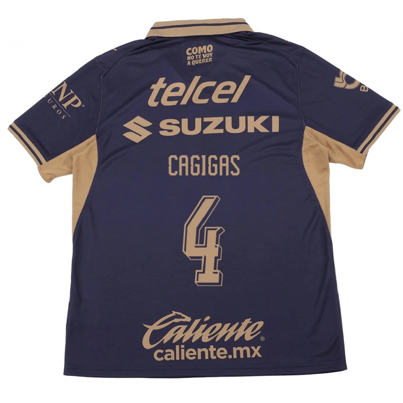 Danxen Dames Deneva Cagigas #4 Paars Bruin Thuisshirt Thuistenue 2026/27 T-Shirt België