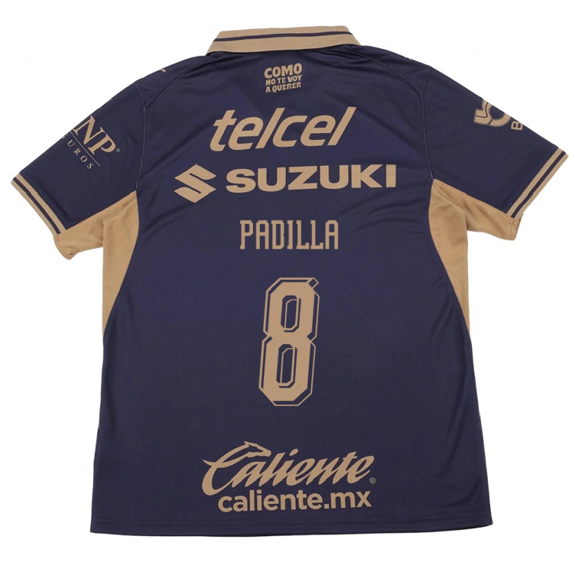 Danxen Dames Dania Padilla #8 Paars Bruin Thuisshirt Thuistenue 2026/27 T-Shirt België
