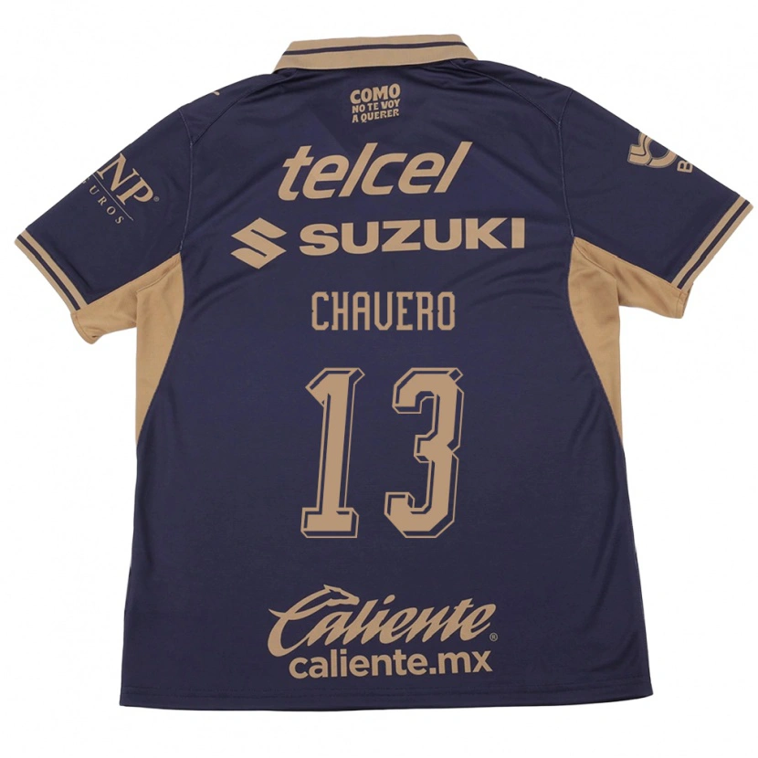 Danxen Dames Paola Chavero #13 Paars Bruin Thuisshirt Thuistenue 2026/27 T-Shirt België
