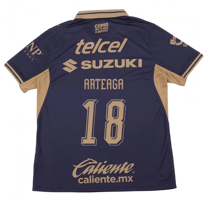 Danxen Dames Víctor Arteaga #18 Paars Bruin Thuisshirt Thuistenue 2026/27 T-Shirt België