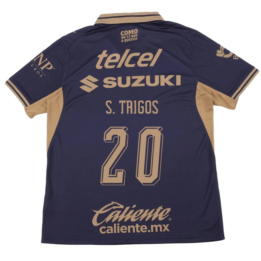 Danxen Dames Santiago Trigos #20 Paars Bruin Thuisshirt Thuistenue 2026/27 T-Shirt België