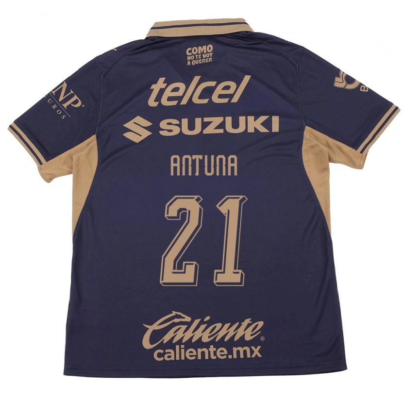 Danxen Dames Uriel Antuna #21 Paars Bruin Thuisshirt Thuistenue 2026/27 T-Shirt België