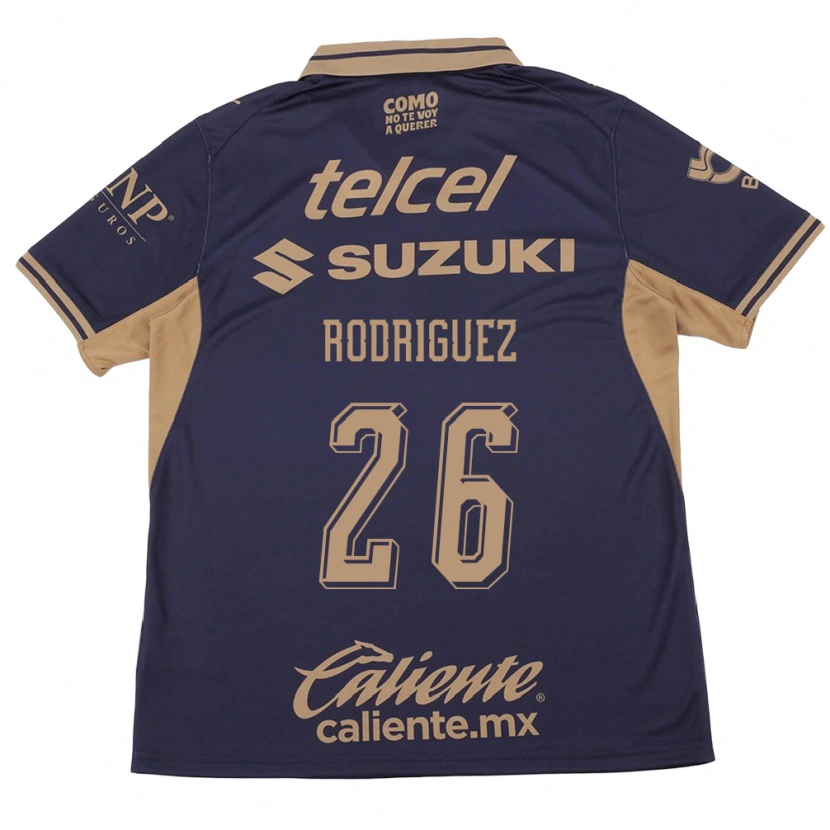 Danxen Dames Lucia Rodriguez #26 Paars Bruin Thuisshirt Thuistenue 2026/27 T-Shirt België