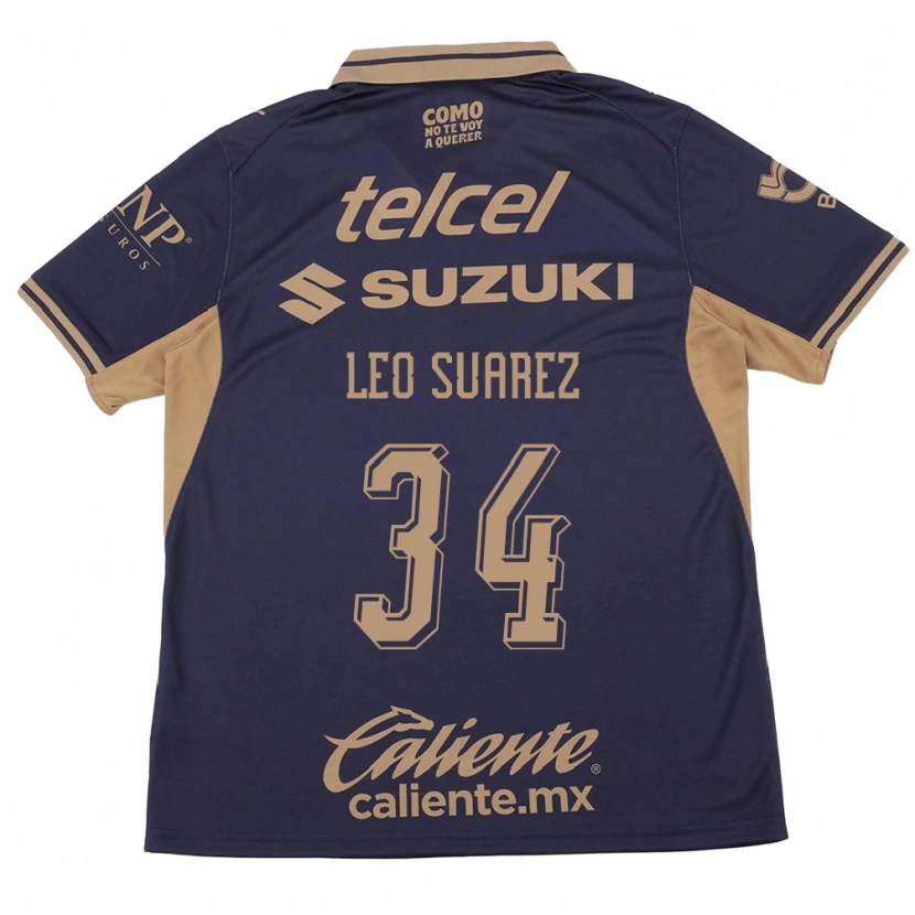 Danxen Dames Leo Suárez #34 Paars Bruin Thuisshirt Thuistenue 2026/27 T-Shirt België
