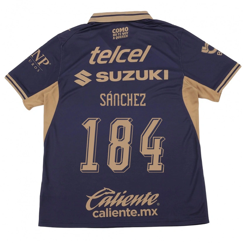 Danxen Dames Manuel Sánchez #184 Paars Bruin Thuisshirt Thuistenue 2026/27 T-Shirt België
