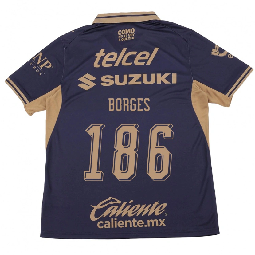 Danxen Dames Kevin Borges #186 Paars Bruin Thuisshirt Thuistenue 2026/27 T-Shirt België