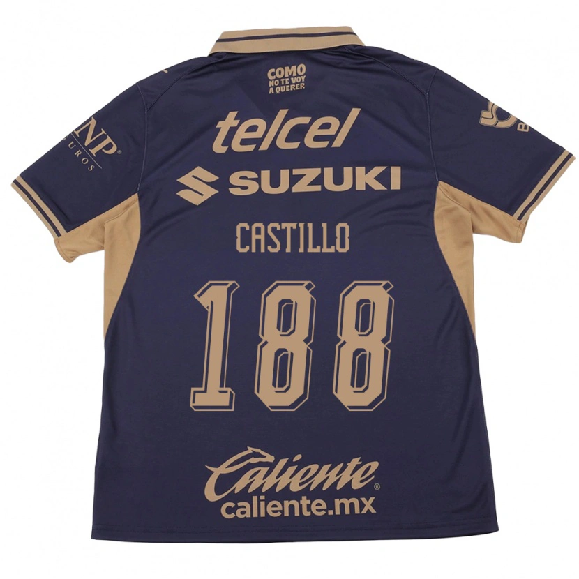 Danxen Dames Christian Castillo #188 Paars Bruin Thuisshirt Thuistenue 2026/27 T-Shirt België