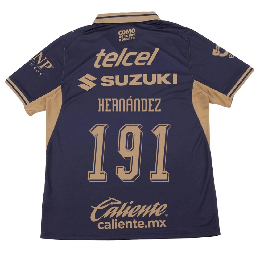 Danxen Dames Marco Hernández #191 Paars Bruin Thuisshirt Thuistenue 2026/27 T-Shirt België
