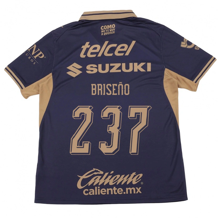 Danxen Dames Juan Briseño #237 Paars Bruin Thuisshirt Thuistenue 2026/27 T-Shirt België