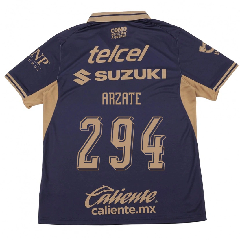 Danxen Dames Aarón Arzate #294 Paars Bruin Thuisshirt Thuistenue 2026/27 T-Shirt België