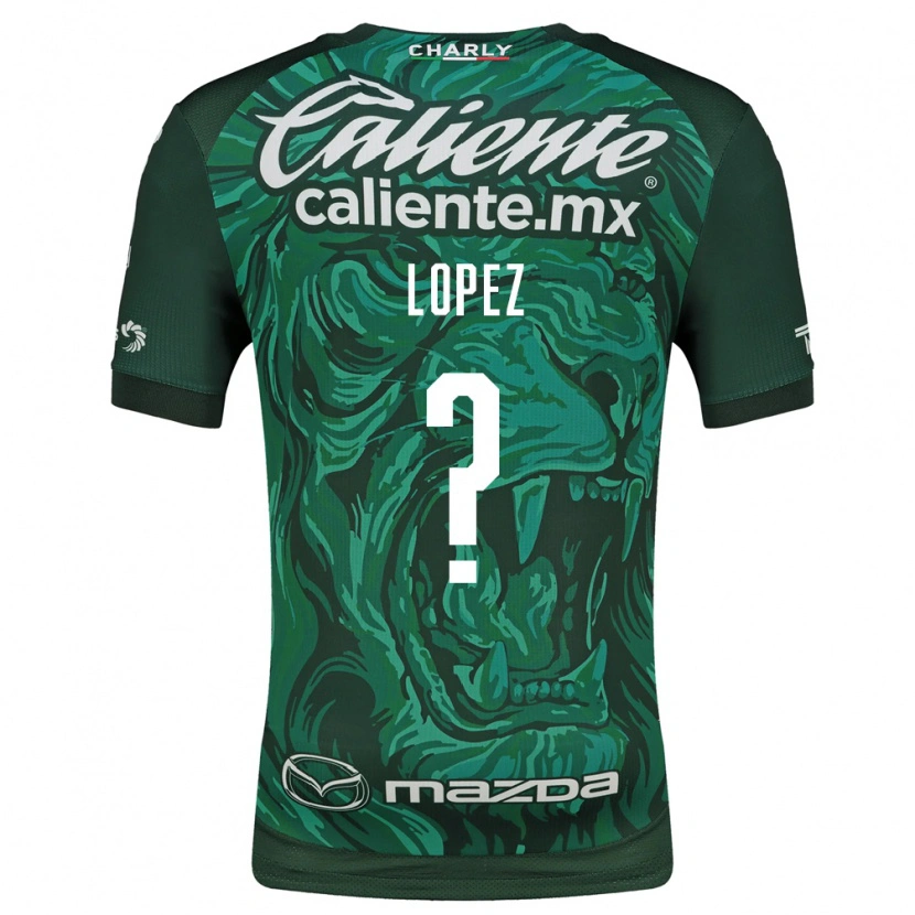 Danxen Dames Nicolas Lopez #0 Groen Zwart Thuisshirt Thuistenue 2026/27 T-Shirt België