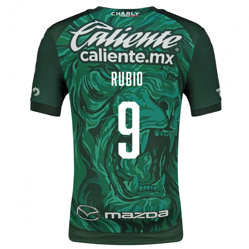 Danxen Dames Brian Rubio #9 Groen Zwart Thuisshirt Thuistenue 2026/27 T-Shirt België