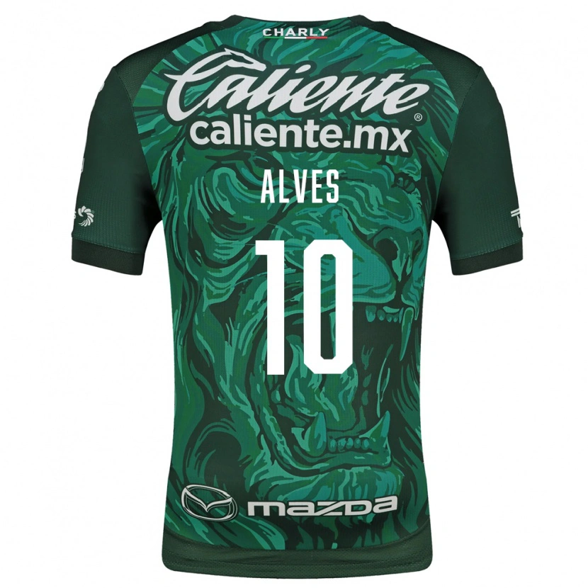 Danxen Dames Maria Alves #10 Groen Zwart Thuisshirt Thuistenue 2026/27 T-Shirt België