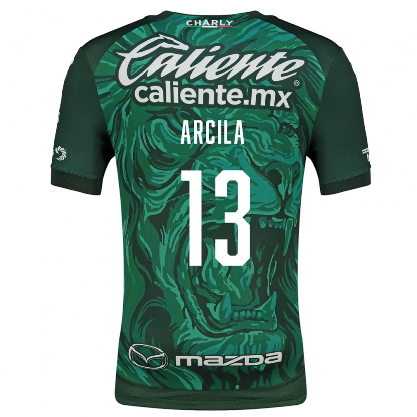 Danxen Dames Daniel Arcila #13 Groen Zwart Thuisshirt Thuistenue 2026/27 T-Shirt België