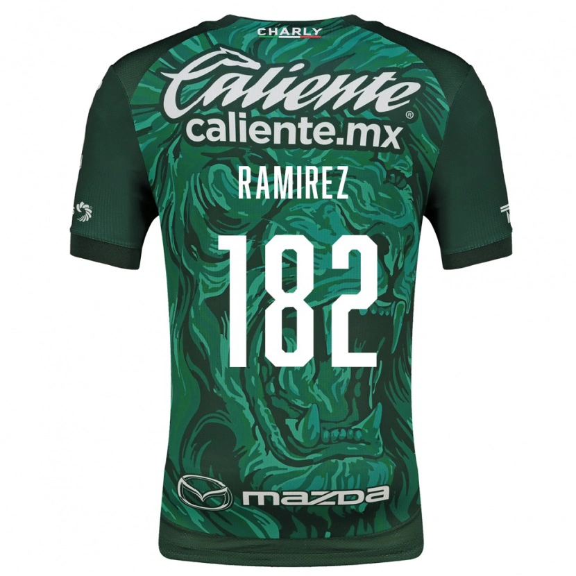 Danxen Dames Luis Ramírez #182 Groen Zwart Thuisshirt Thuistenue 2026/27 T-Shirt België