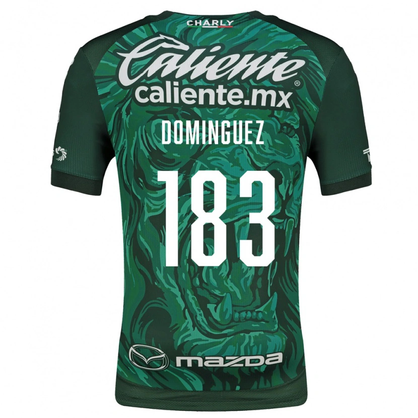 Danxen Dames Jesús Domínguez #183 Groen Zwart Thuisshirt Thuistenue 2026/27 T-Shirt België