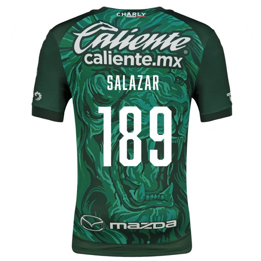 Danxen Dames José Salazar #189 Groen Zwart Thuisshirt Thuistenue 2026/27 T-Shirt België