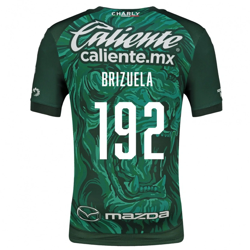 Danxen Dames Juan Brizuela #192 Groen Zwart Thuisshirt Thuistenue 2026/27 T-Shirt België