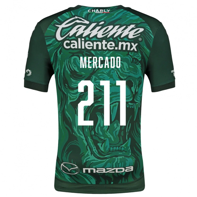 Danxen Dames Diego Mercado #211 Groen Zwart Thuisshirt Thuistenue 2026/27 T-Shirt België