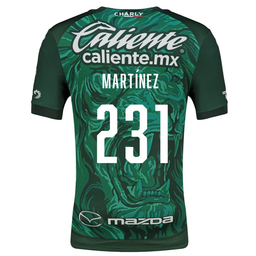 Danxen Dames Franco Martínez #231 Groen Zwart Thuisshirt Thuistenue 2026/27 T-Shirt België