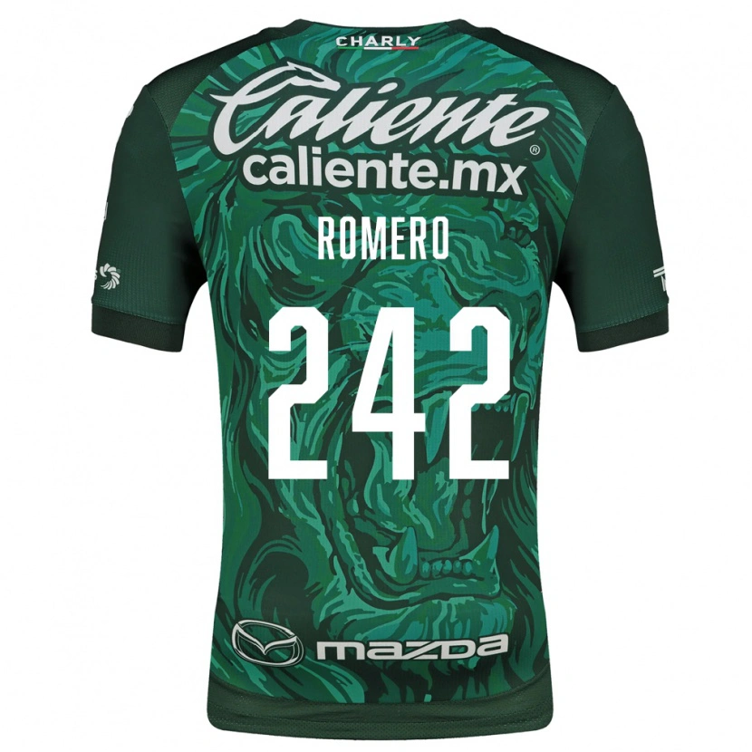 Danxen Dames Alan Romero #242 Groen Zwart Thuisshirt Thuistenue 2026/27 T-Shirt België