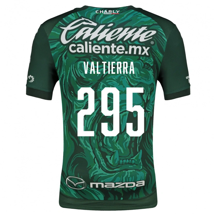 Danxen Dames Demian Valtierra #295 Groen Zwart Thuisshirt Thuistenue 2026/27 T-Shirt België
