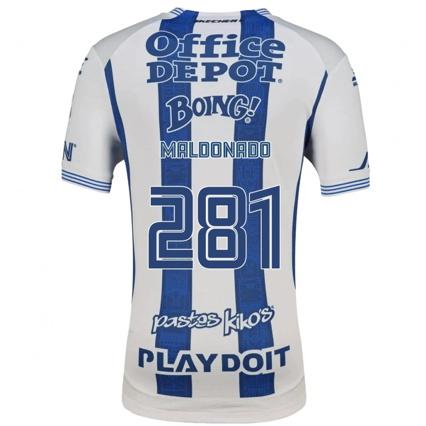 Danxen Dames Iker Maldonado #281 Wit Marineblauw Thuisshirt Thuistenue 2026/27 T-Shirt België