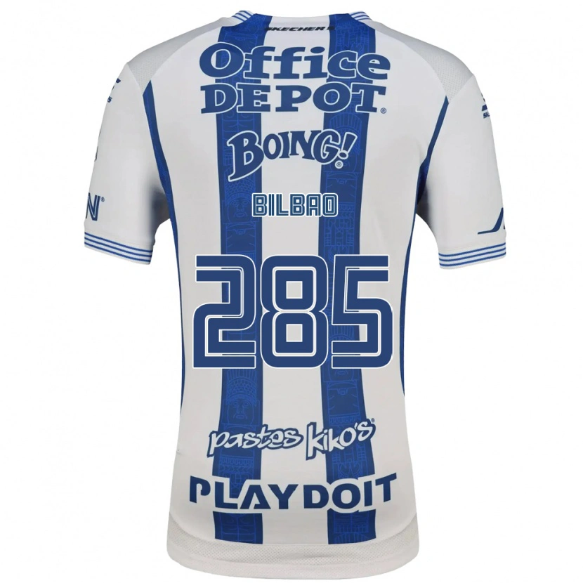 Danxen Dames Julián Bilbao #285 Wit Marineblauw Thuisshirt Thuistenue 2026/27 T-Shirt België
