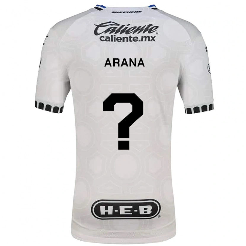 Danxen Dames Alejandro Arana #0 Wit Zwart Blauw Thuisshirt Thuistenue 2026/27 T-Shirt België