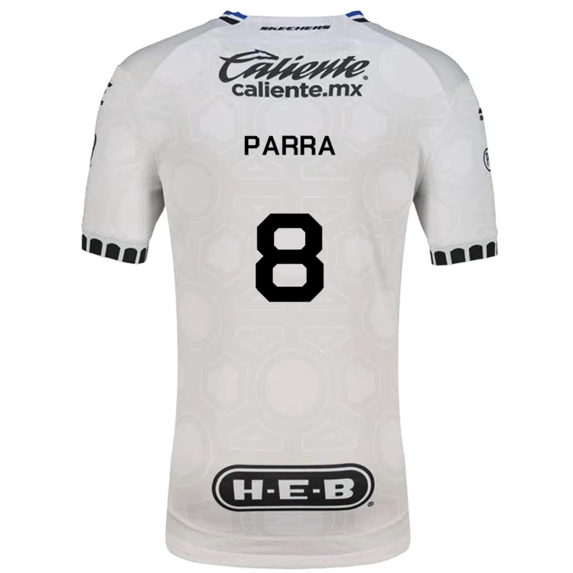 Danxen Dames Bernardo Parra #8 Wit Zwart Blauw Thuisshirt Thuistenue 2026/27 T-Shirt België